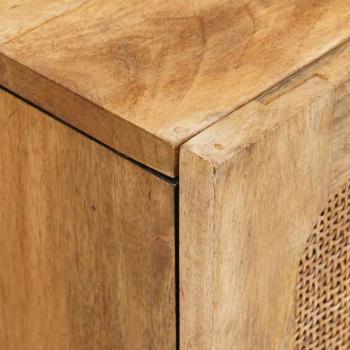 Waschbeckenschrank Braun 62 x 33 x 58 cm Massivholz Mango