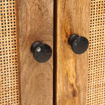 Waschbeckenschrank Braun 62 x 33 x 58 cm Massivholz Mango