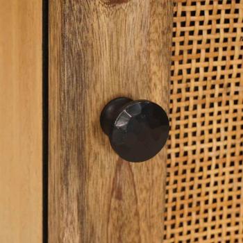 Badezimmer Hängeschrank Braun 38 x 33 x 48 cm Massivholz Mango