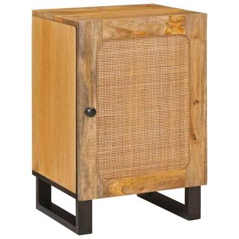 ARDEBO.de - Badezimmerschrank Braun 38 x 33 x 58 cm Massivholz Mango