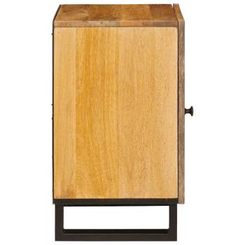 Badezimmerschrank Braun 38 x 33 x 58 cm Massivholz Mango