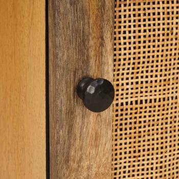 Badezimmerschrank Braun 38 x 33 x 58 cm Massivholz Mango