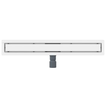 2 in 1 Duschabfluss Silber 80 cm Edelstahl 304