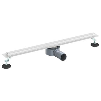 360° Duschablauf mit slim Modell Silber 70 cm Edelstahl 304