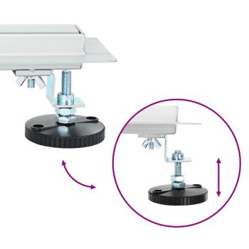 360° Duschablauf mit slim Modell Silber 70 cm Edelstahl 304