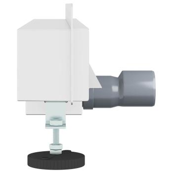 Wandmontierter Duschablauf Silber 60 cm Edelstahl 304