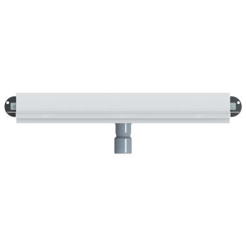 Wandmontierter Duschablauf Silber 60 cm Edelstahl 304