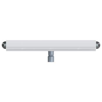 Wandmontierter Duschablauf Silber 70 cm Edelstahl 304
