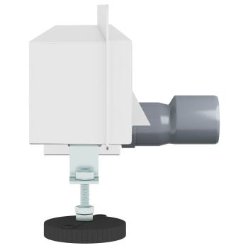 Wandmontierter Duschablauf Silber 70 cm Edelstahl 304