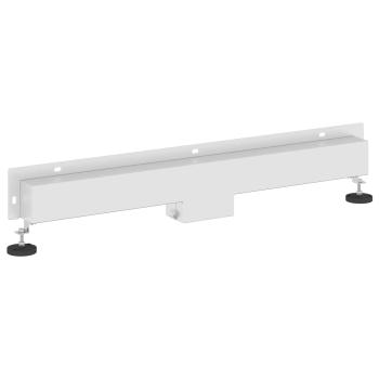Wandmontierter Duschablauf Silber 80 cm Edelstahl 304
