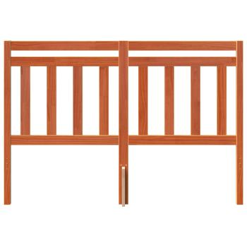 ARDEBO.de - Kopfteil mit Kopfteil Wachsbraun 145,5 x 100 cm