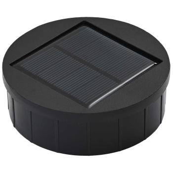 Solar LED Wegeleuchte 2 pcs Anthrazit Kalt gewalzter Stahl