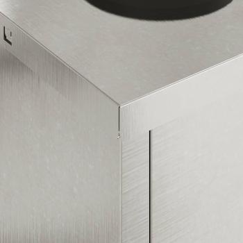 Solar LED Wegeleuchte 2 pcs Edelstahl Edelstahl