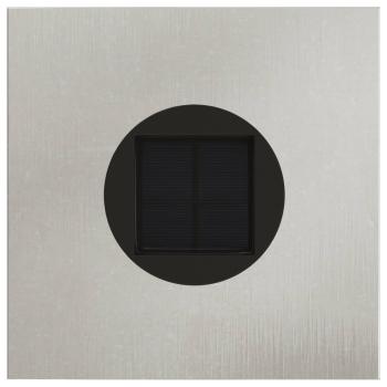 Solar LED Wegeleuchte 2 pcs Edelstahl Edelstahl