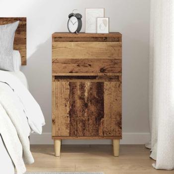 Nachttisch Altholz 40 x 35 x 70 cm Holzwerkstoff