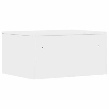 Wandtisch Wandmontiert Weiß 60 x 45 x 30 cm Holzwerkstoff
