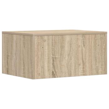 Wandtisch Sonoma-Eiche 60 x 45 x 30 cm Holzwerkstoff