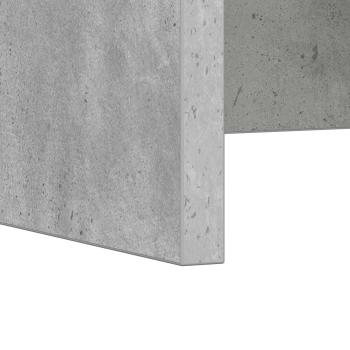 Wandtisch Wandmontiert Beton Grau 60 x 45 x 30 cm Holzwerkstoff