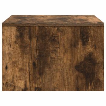 Wandtisch Geräucherte Eiche 60 x 45 x 30 cm Holzwerkstoff