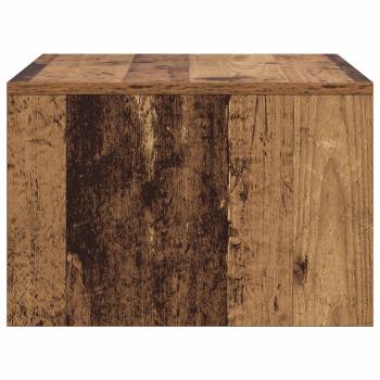 Wandtisch Wandmontiert Altholz 60 x 45 x 30 cm Holzwerkstoff