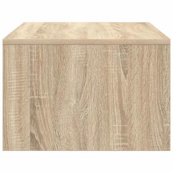 Wandtisch Sonoma-Eiche 80 x 45 x 30 cm Holzwerkstoff