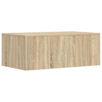 Wandtisch Sonoma-Eiche 80 x 45 x 30 cm Holzwerkstoff