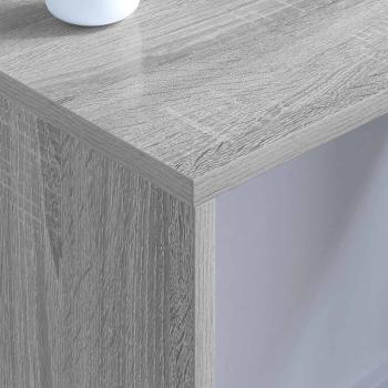 Wandtisch Graues Sonoma 80 x 45 x 30 cm Holzwerkstoff