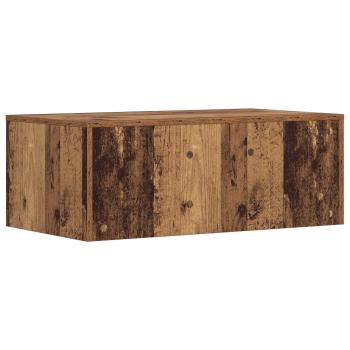Wandtisch Wandmontiert Altholz 80 x 45 x 30 cm Holzwerkstoff