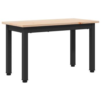 Couchtisch Natur 60 x 30 x 36 cm Massives Kiefernholz