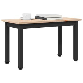 Couchtisch Natur 60 x 30 x 36 cm Massives Kiefernholz