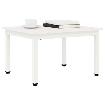 Couchtisch Weiß 60 x 50 x 36 cm Massives Kiefernholz