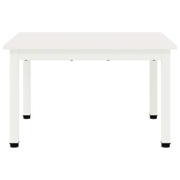 Couchtisch Weiß 60 x 50 x 36 cm Massives Kiefernholz