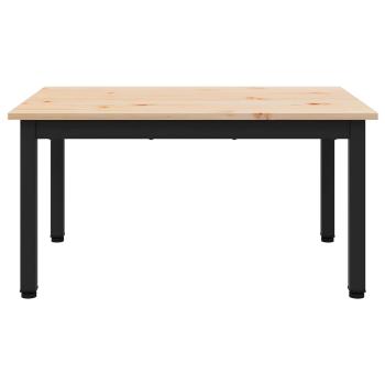 Couchtisch Natur 60 x 50 x 36 cm Massives Kiefernholz