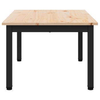 Couchtisch Natur 60 x 50 x 36 cm Massives Kiefernholz