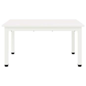 Couchtisch Weiß 60 x 50 x 36 cm Massives Kiefernholz