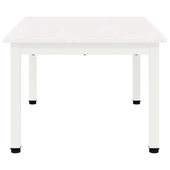 Couchtisch Weiß 60 x 50 x 36 cm Massives Kiefernholz