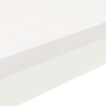 Couchtisch Weiß 60 x 50 x 36 cm Massives Kiefernholz