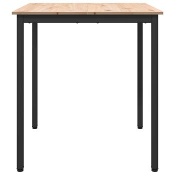 ARDEBO.de - Esstisch Natur 70 x 70 x 75 cm Massives Kiefernholz