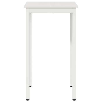 Bartisch Weiß 60 x 60 x 105 cm Massives Kiefernholz