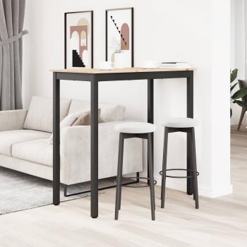 Bartisch Natur 110 x 55 x 105 cm Massives Kiefernholz