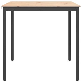 Bartisch Natur 110 x 55 x 105 cm Massives Kiefernholz