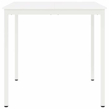 Bartisch Weiß 110 x 55 x 105 cm Massives Kiefernholz