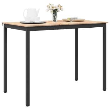 Bartisch Natur 110 x 55 x 105 cm Massives Kiefernholz