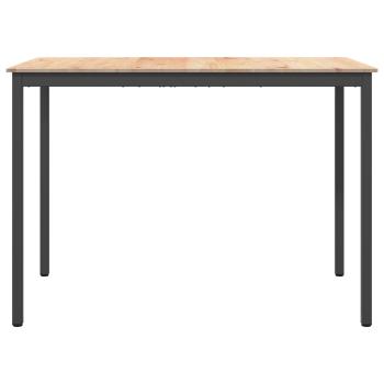 ARDEBO.de - Bartisch Natur 110 x 55 x 105 cm Massives Kiefernholz
