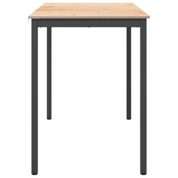 Bartisch Natur 150 x 80 x 105 cm Massives Kiefernholz