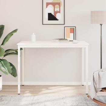 Bartisch Weiß 110 x 55 x 105 cm Massives Kiefernholz