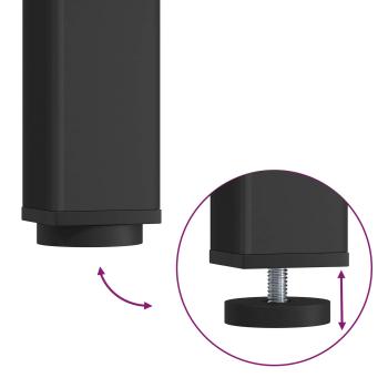 Bartisch Natur 110 x 55 x 105 cm Massives Kiefernholz