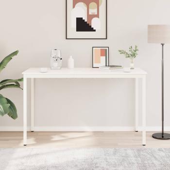 Bartisch Weiß 110 x 55 x 105 cm Massives Kiefernholz