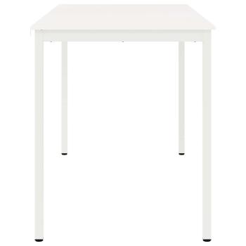 Bartisch Weiß 110 x 55 x 105 cm Massives Kiefernholz