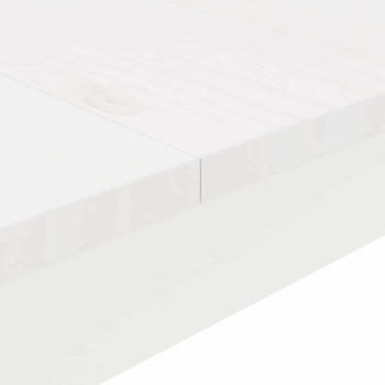 Bartisch Weiß 110 x 55 x 105 cm Massives Kiefernholz